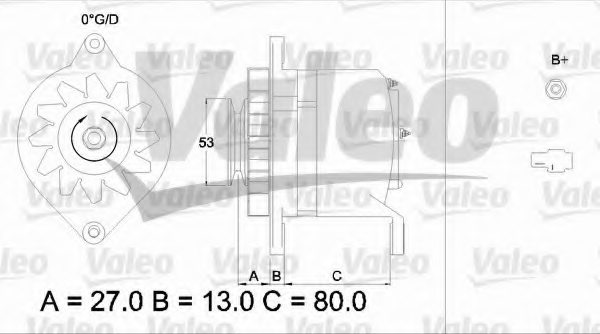 VALEO 436507 Alternator
